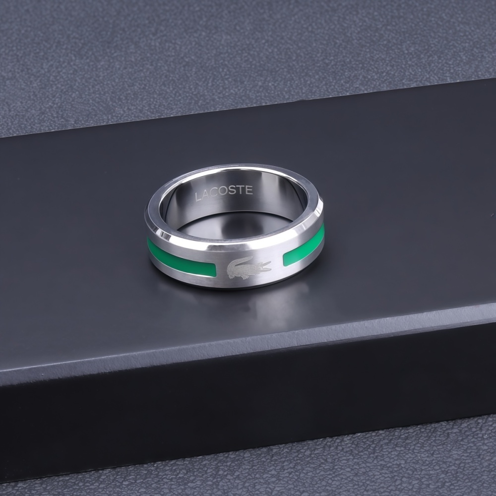 Lacoste bracelet and ring