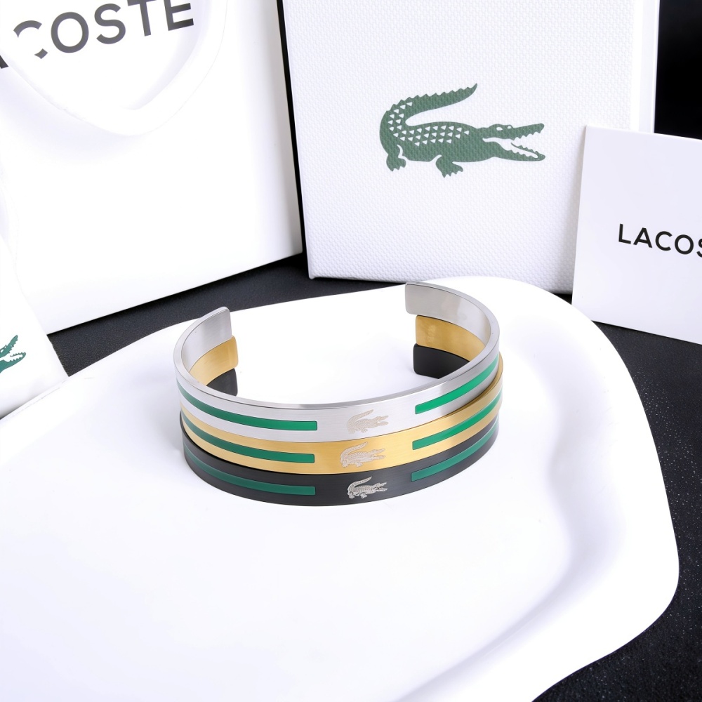 Lacoste bracelet and ring