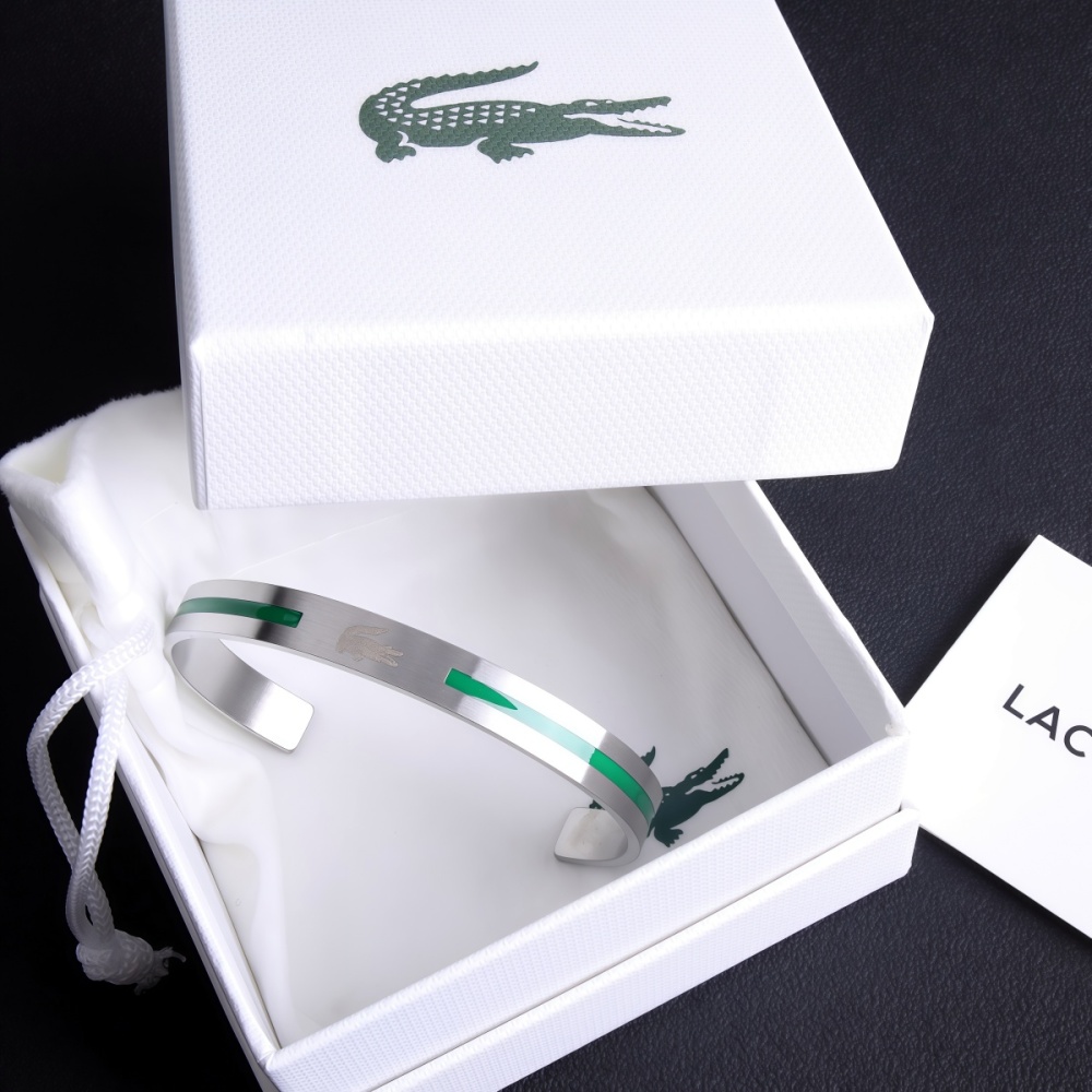 Lacoste bracelet and ring