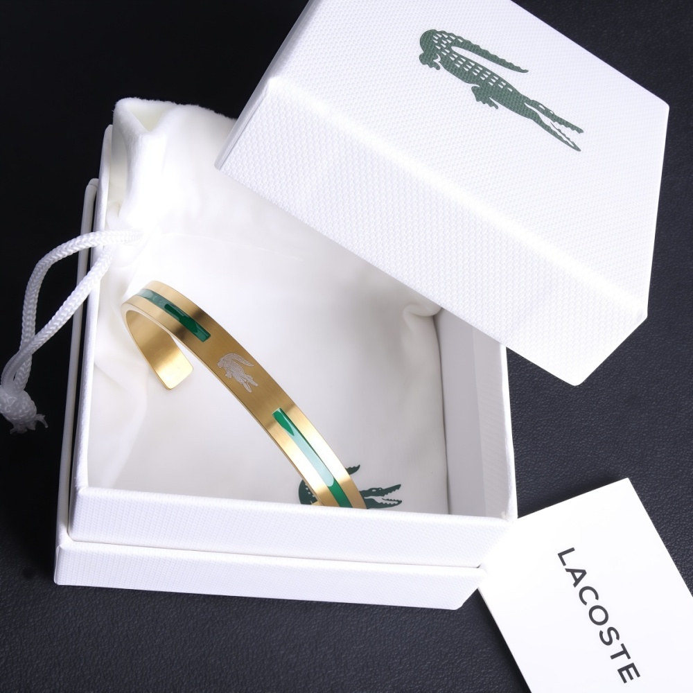 Lacoste bracelet and ring