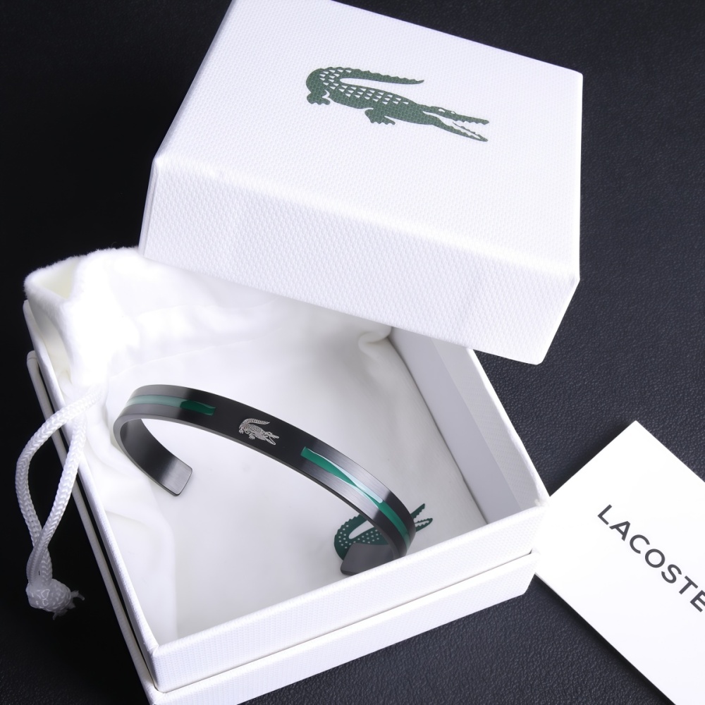 Lacoste bracelet and ring