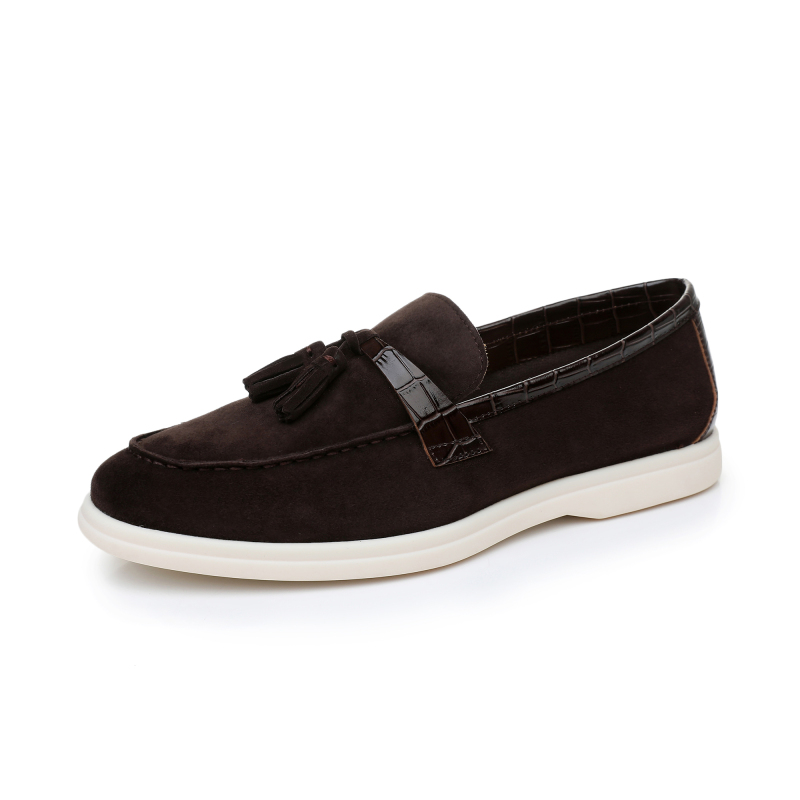 Drop pendant loafers