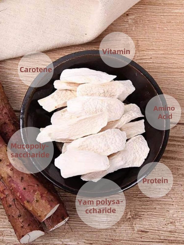 Dried Herbs Chinese Yam Shan Yao Huai shan 淮山 山药 8oz