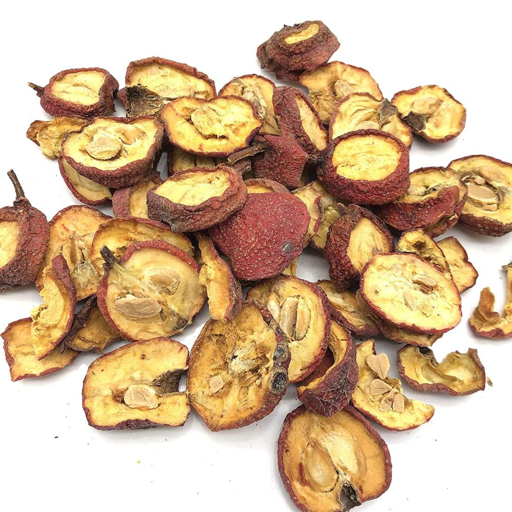 Wild-Harvested Hawthorn Berry Slices 12oz Reseal Bag • Tart & Tangy Superfood Ancient Chinese Herbal Wisdom Meets Modern Wellness