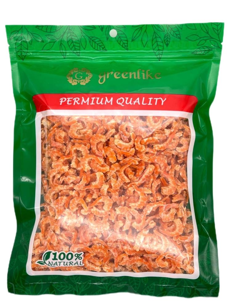 Premium Dried Louisiana Shrimp | Sustainably Harvested, No Additives | 6oz/16oz (1 lb) Bag