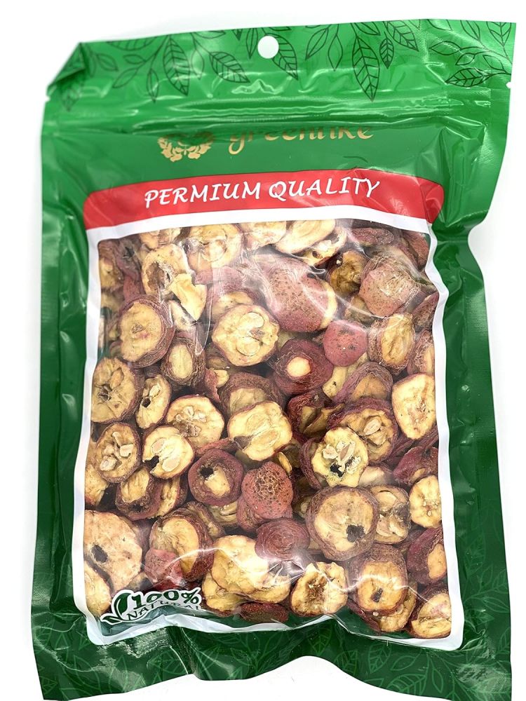 Wild-Harvested Hawthorn Berry Slices 12oz Reseal Bag • Tart & Tangy Superfood Ancient Chinese Herbal Wisdom Meets Modern Wellness