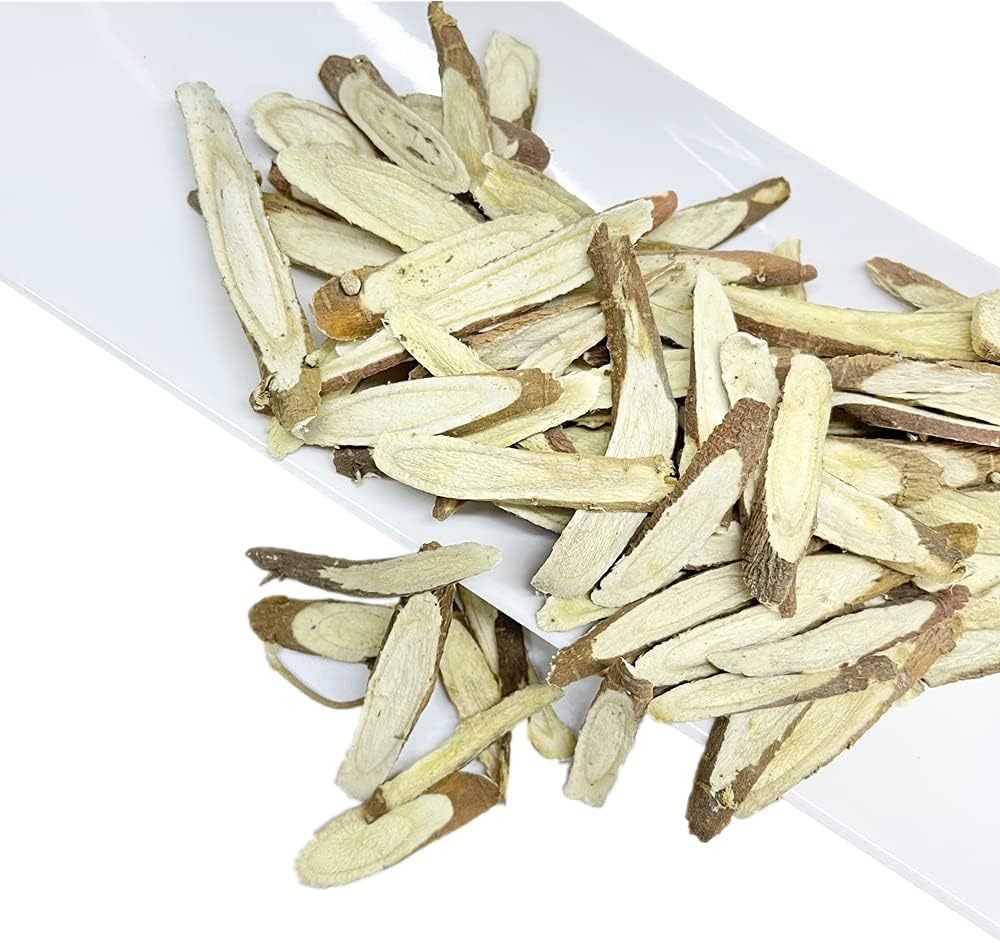 Premium Licorice Root Slices - Sweet Herbal Base for Teas & Formulas (4oz)
