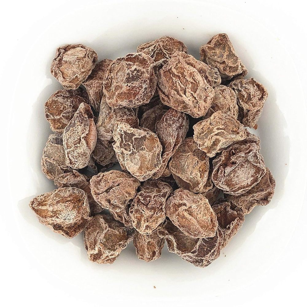 Preserved Fruit - Dried Plum - Salty Sweet and Sour Plum - Seedless plum meat 话梅肉 6 oz