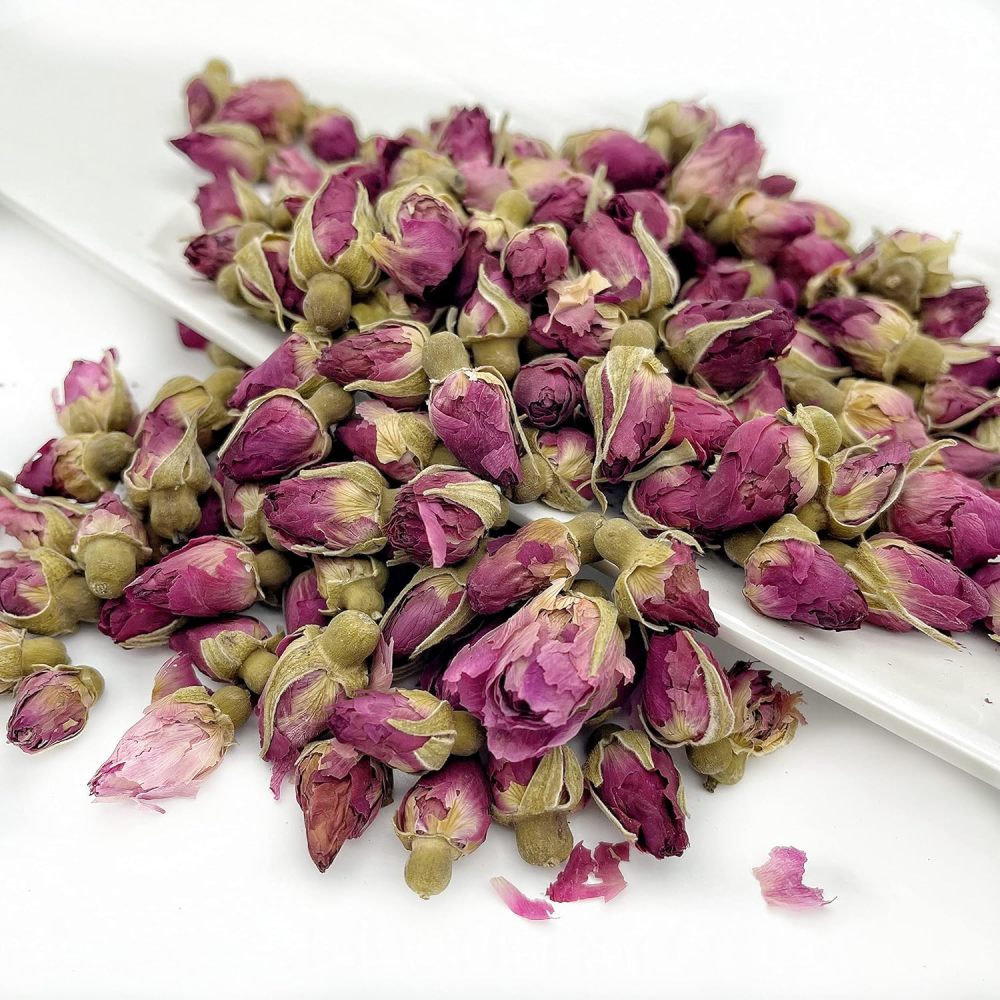 Dried Rosebud Flower - Rose Bud Tea 16oz 玫瑰花茶