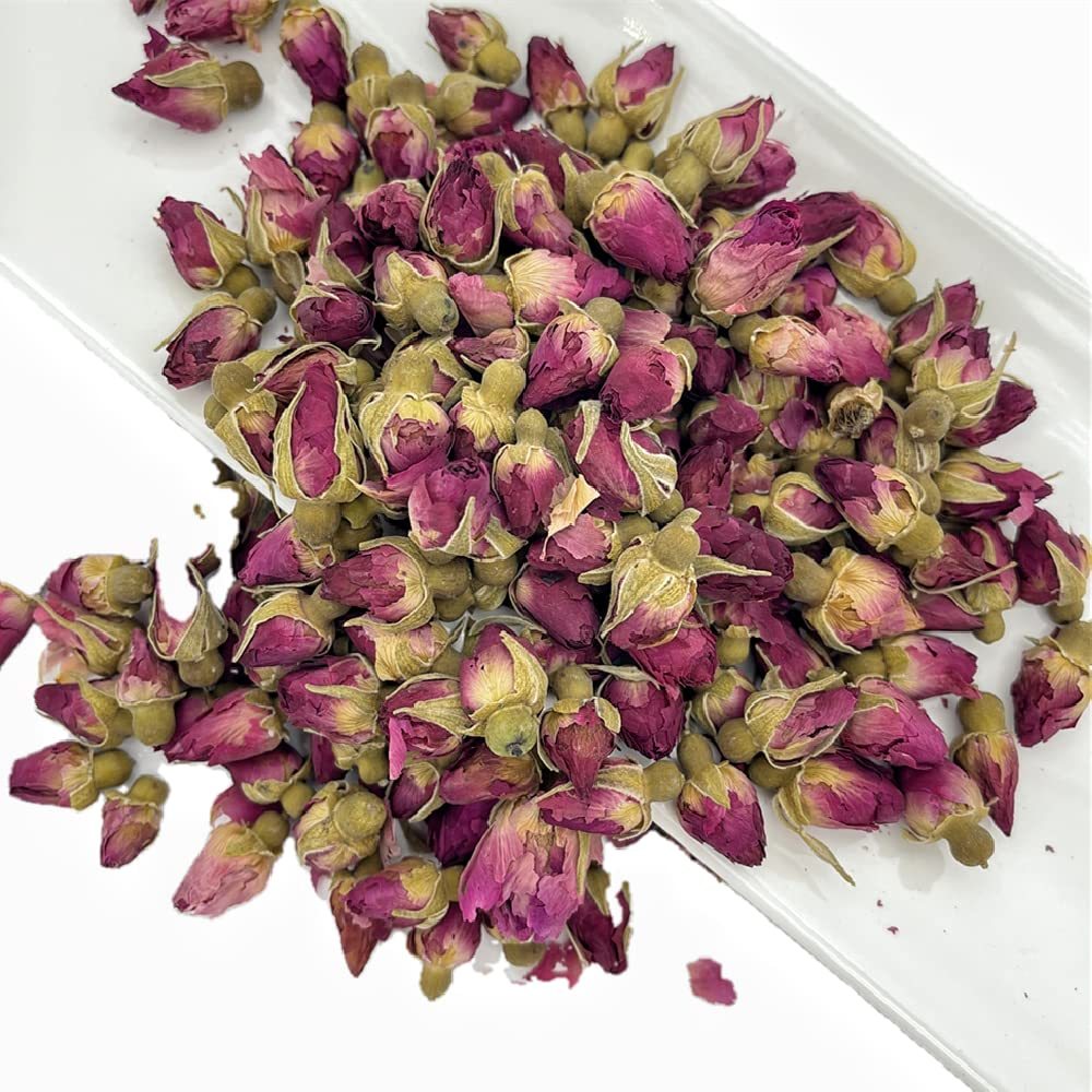 Dried Rosebud Flower - Rose Bud Tea 16oz 玫瑰花茶