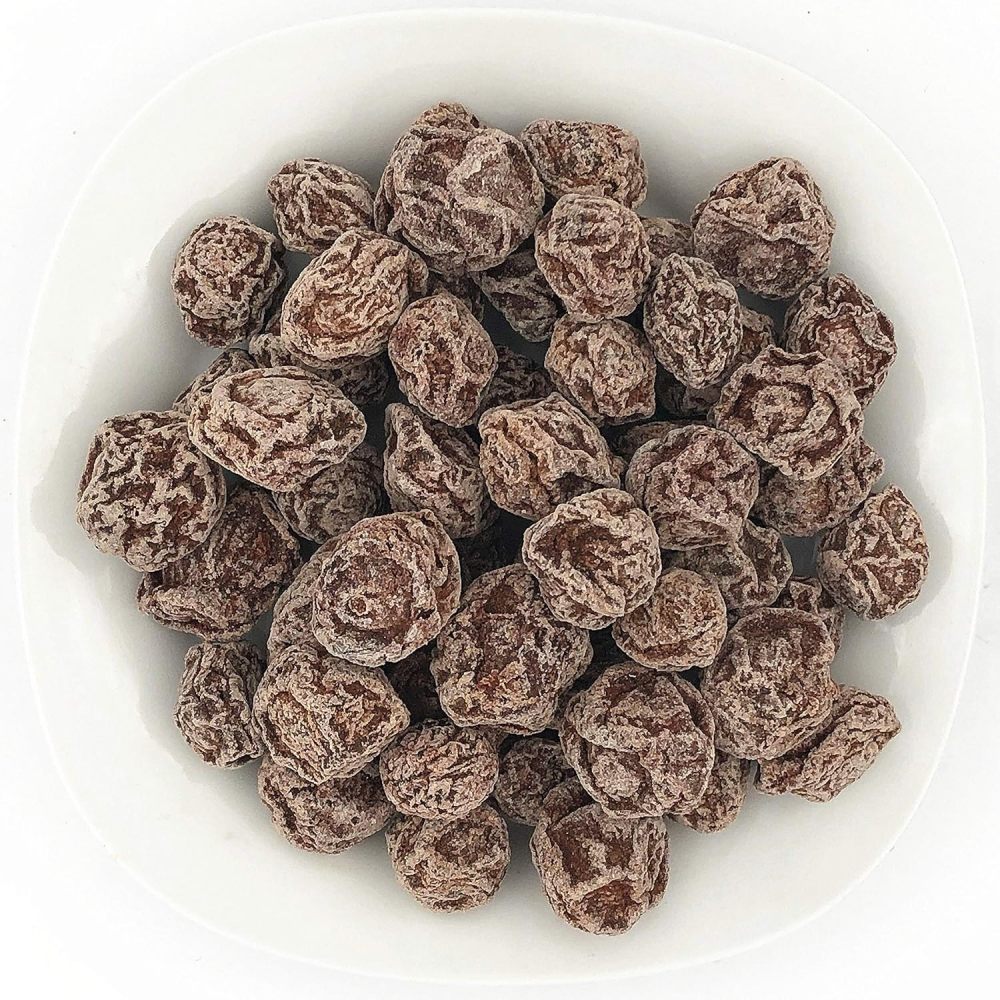 Preserved Fruit - Dried Plum - Salty Sweet and Sour Plum - Seedless plum meat 话梅肉 6 oz