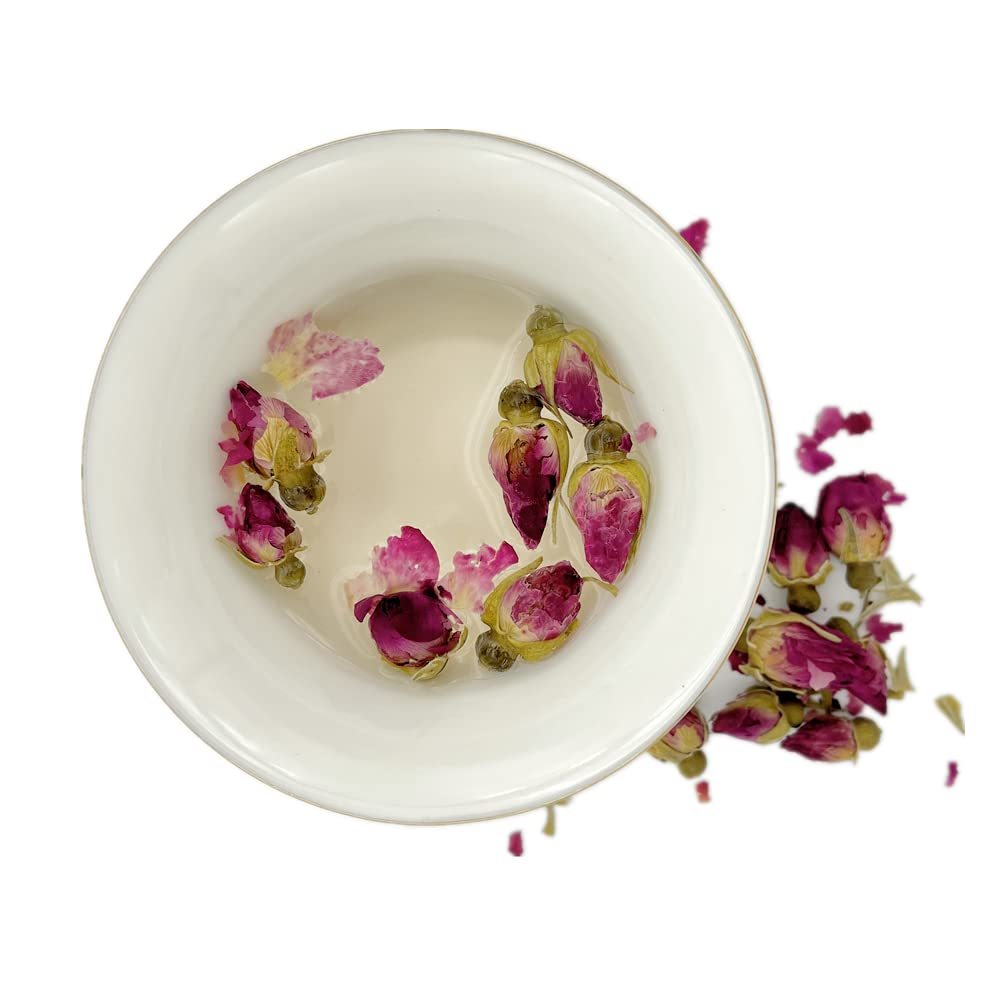 Dried Rosebud Flower - Rose Bud Tea 16oz 玫瑰花茶
