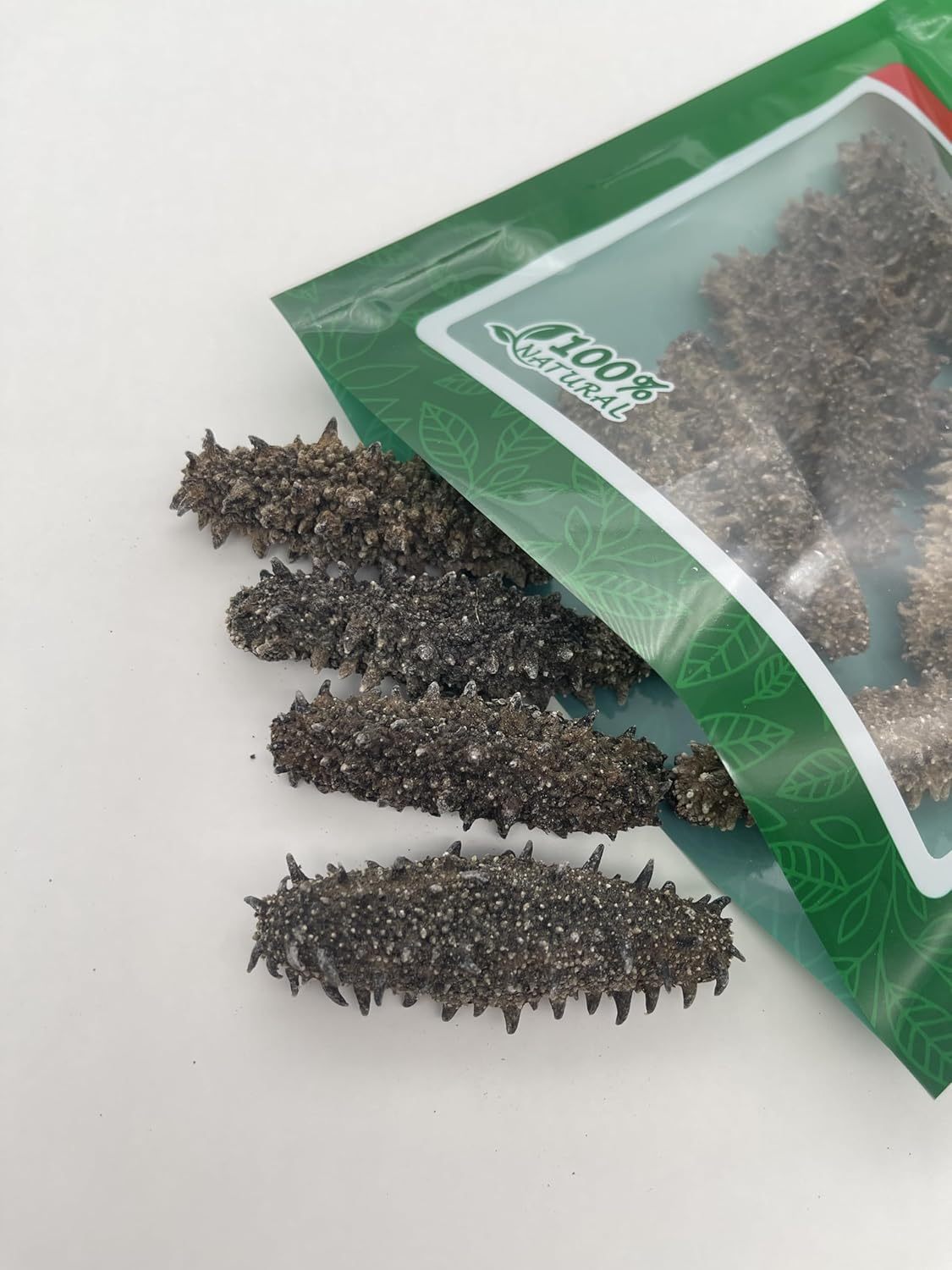 Premium Wild Japanese Hokkaido Sea Cucumber 4oz - Natural Sun Dried Stichopus Japonicus, Deep Ocean Harvest, Ready-to-Soak Delicacy 日本关东野生刺身 海参 日本关東刺参北海道/ナマコ