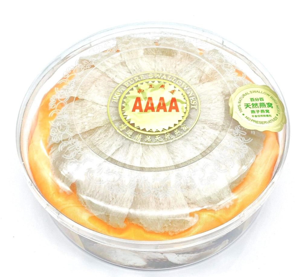 4A Pure Bird's Nest - Imported Bird's nest from Indonesia, Golden Swallow Large Cup Gift Box 燕窝