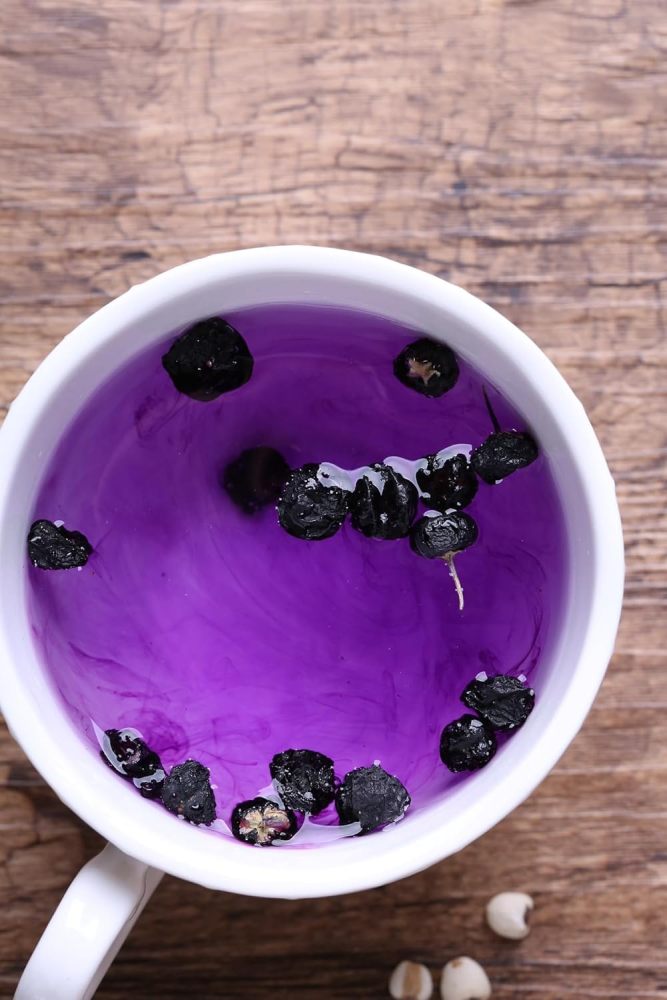 Black Goji Berries 8oz, Black Wolfberry Tea - Natural Wild Goji Berry Tea Grade A+ 227g 野生黑枸杞子 黑枸杞 枸杞