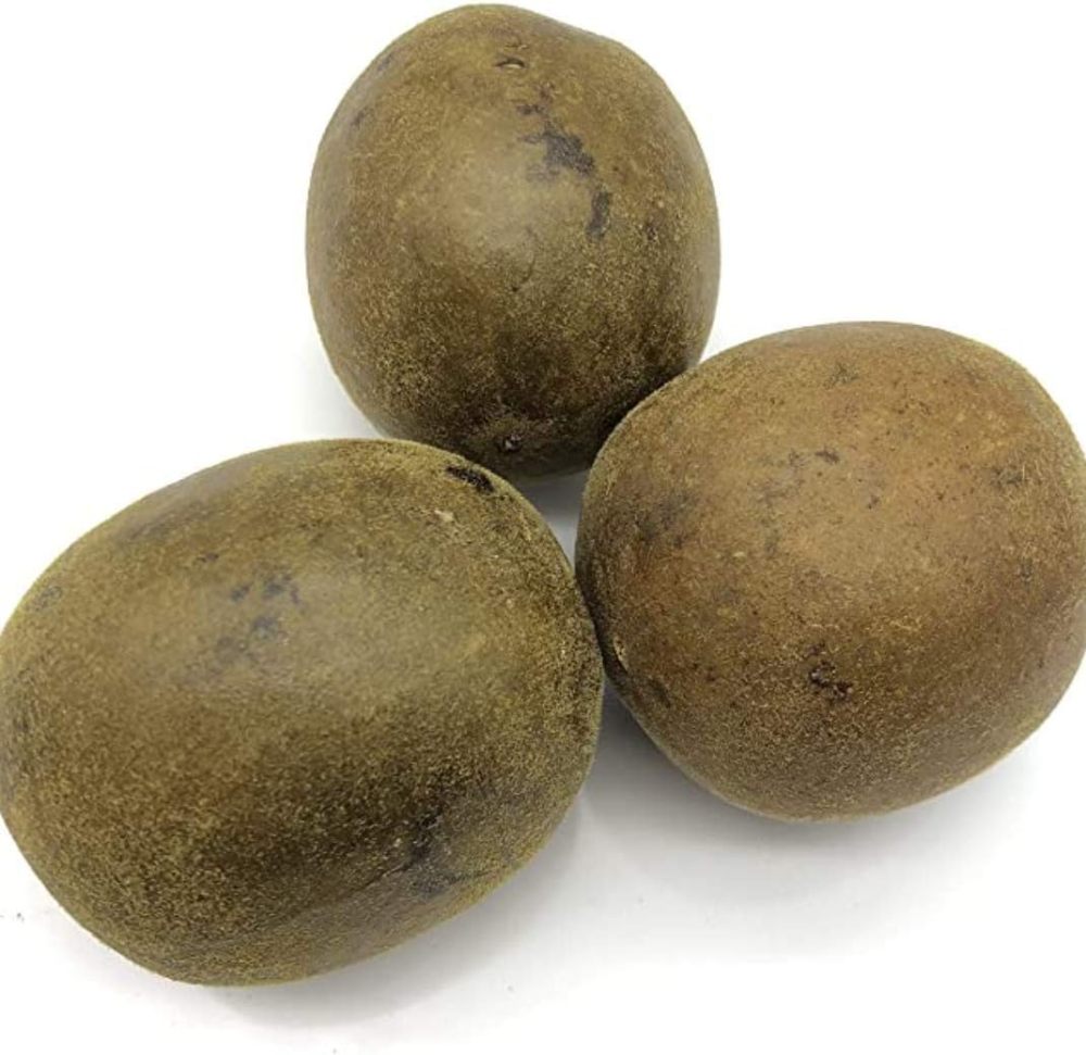 Premium Dried Monk Fruit Whole (3-PCS) - Natural Sweetness for Teas & Infusions, Resealable Bag (Traditional Charcoal-Roasted, Fragrant) 罗汉果