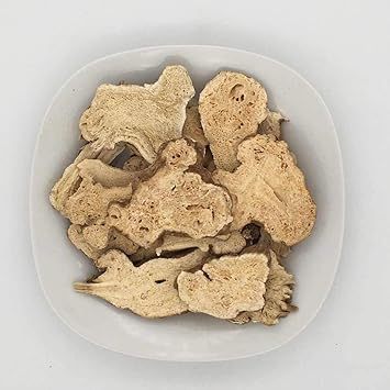 Atractylodes Bai Zhu 白术 - Premium Chinese Dried Herbs - Atractylodes Rhizome Tea - Cut Slices Bai Zhu - Natural Herbal Tea