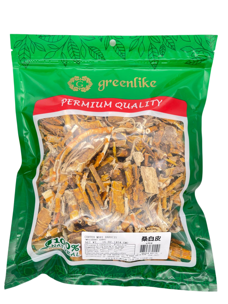 Premium Dried Mulberry Root Bark Strips 8oz - 桑白皮, Silky Peel for Herbal Broths & Infusions, Resealable Bag (Aged Bark, Sulphur-Free, Sweet Notes)
