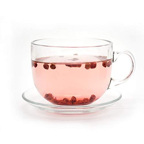 Whole Schisandra Berries 8oz - 北五味子, Five-Flavor Fruit for Herbal Infusions & Culinary Craft, Resealable Bag (Sun-Dried, Sulphur-Free)