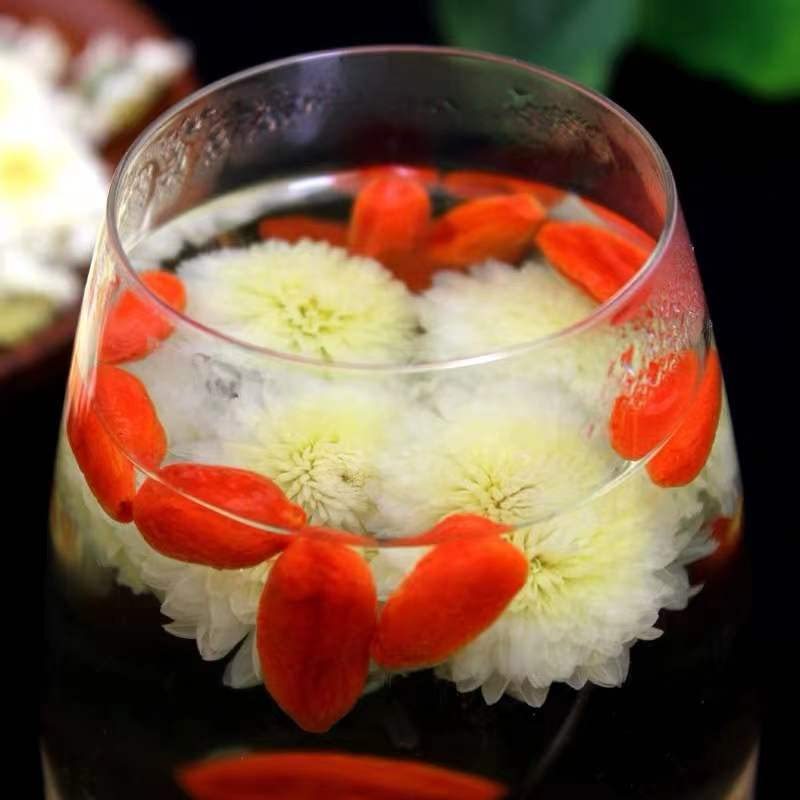 Imperial Grade Huangshan Chrysanthemum Flowers - 贡菊, Carbon-Roasted Whole Blooms for Tea & Culinary Art, Resealable Bag (Sulphur-Free, Honey-Sweet Aroma)