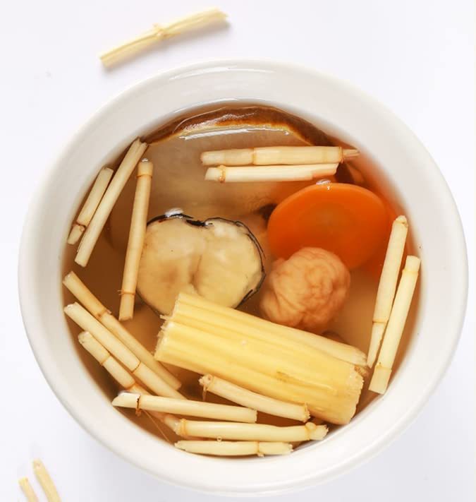 Dried Lalang Grass Rhizome 白茅根 - for Tea, Cooking & Baking | All-Natural Sun-Dried | No Additives | Rich Flavor & Aroma