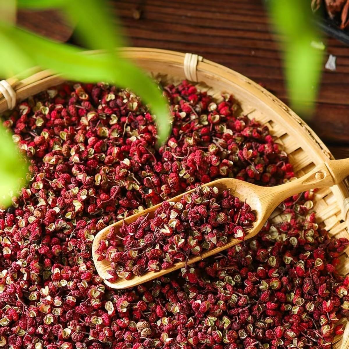 Dried Pepper Corn, Sichuan Peppercorn - 红花椒, Resealable Bag | Culinary-Grade Peppercorn Cooking & Baking | All-Natural Sun-Dried | No Additives | Rich Flavor & Aroma