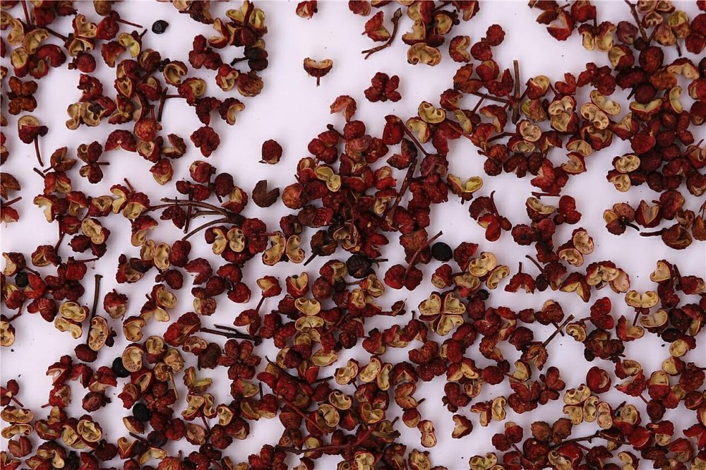 Dried Pepper Corn, Sichuan Peppercorn - 红花椒, Resealable Bag | Culinary-Grade Peppercorn Cooking & Baking | All-Natural Sun-Dried | No Additives | Rich Flavor & Aroma