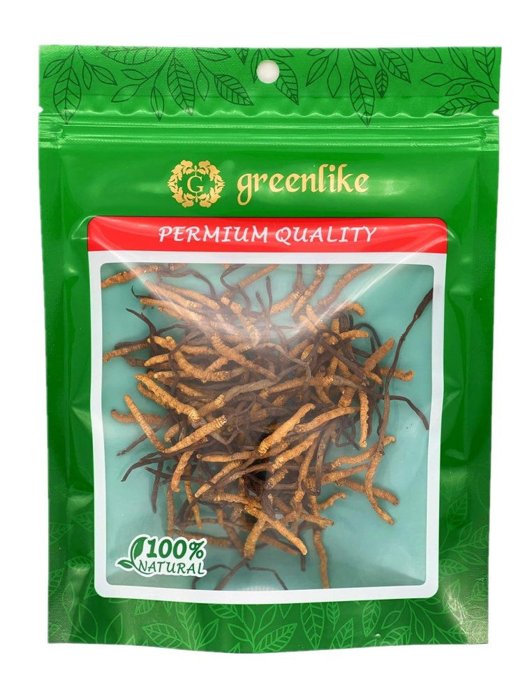Wild Cordyceps Sinensis Whole Himalyan Cordyceps Chinese Caterpillar Fungus 0.5oz 冬虫夏草 虫草