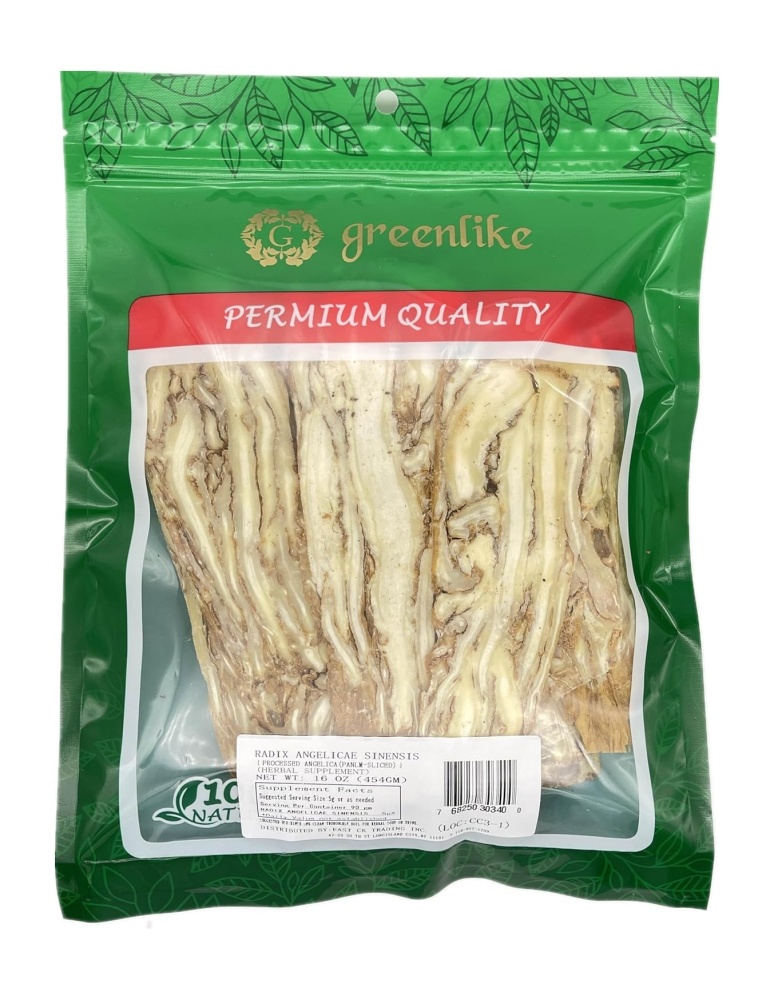 Dang Gui Slices (Angelica Sinensis) - Harmonizing Herbal Power for Women's Vitality (16oz)