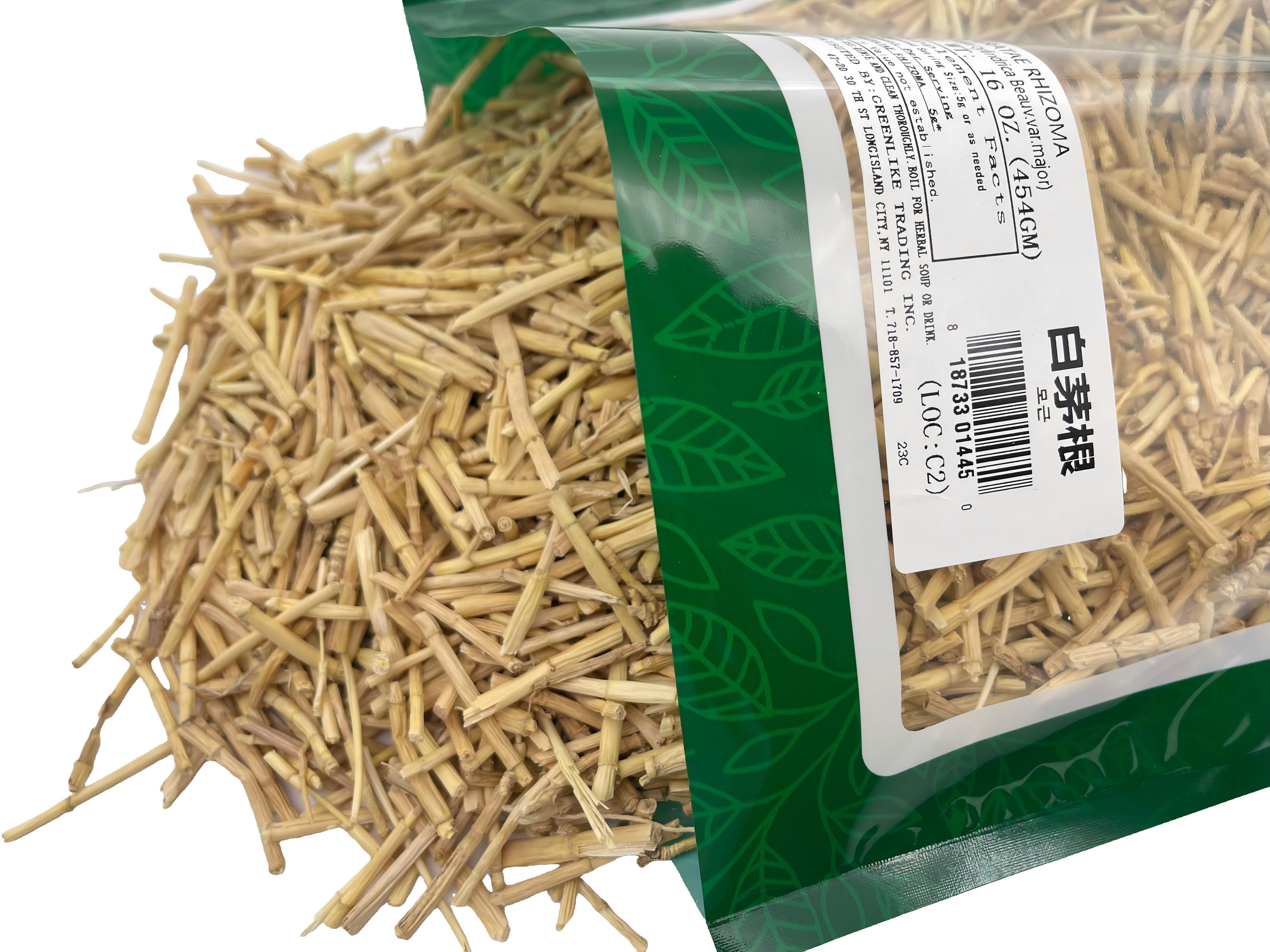 Dried Lalang Grass Rhizome 白茅根 - for Tea, Cooking & Baking | All-Natural Sun-Dried | No Additives | Rich Flavor & Aroma