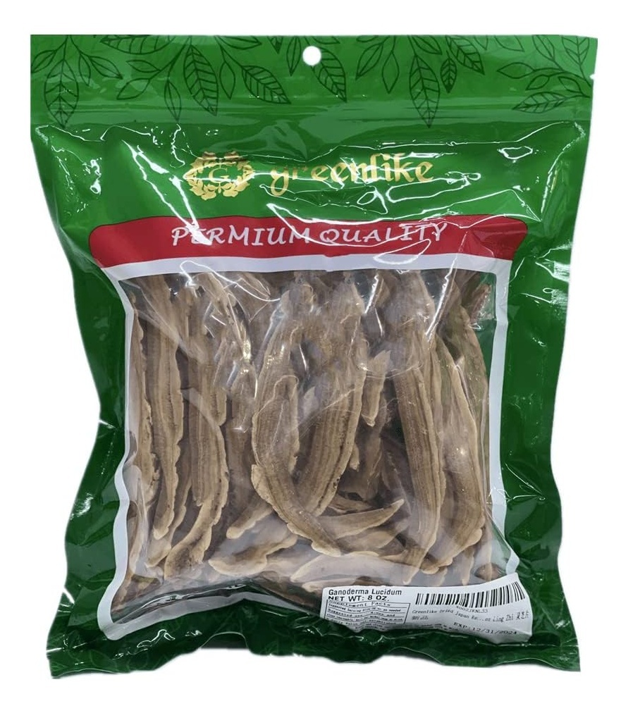 Premium Japanese Reishi Mushroom Slices 8oz | Ganoderma Lucidum for Immune & Adaptogenic Support 灵芝片 灵芝 日本灵芝片