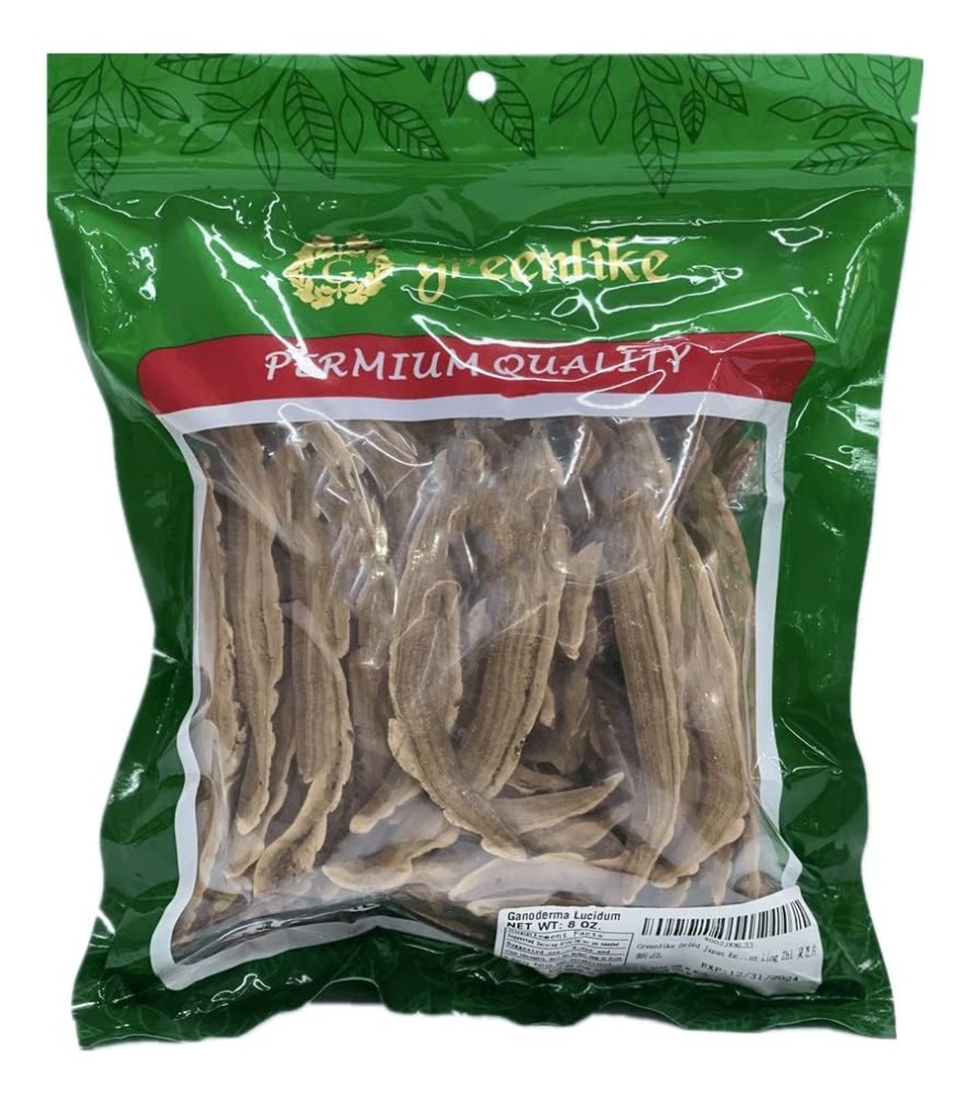 Premium Japanese Reishi Mushroom Slices 8oz | Ganoderma Lucidum for Immune & Adaptogenic Support 灵芝片 灵芝 日本灵芝片