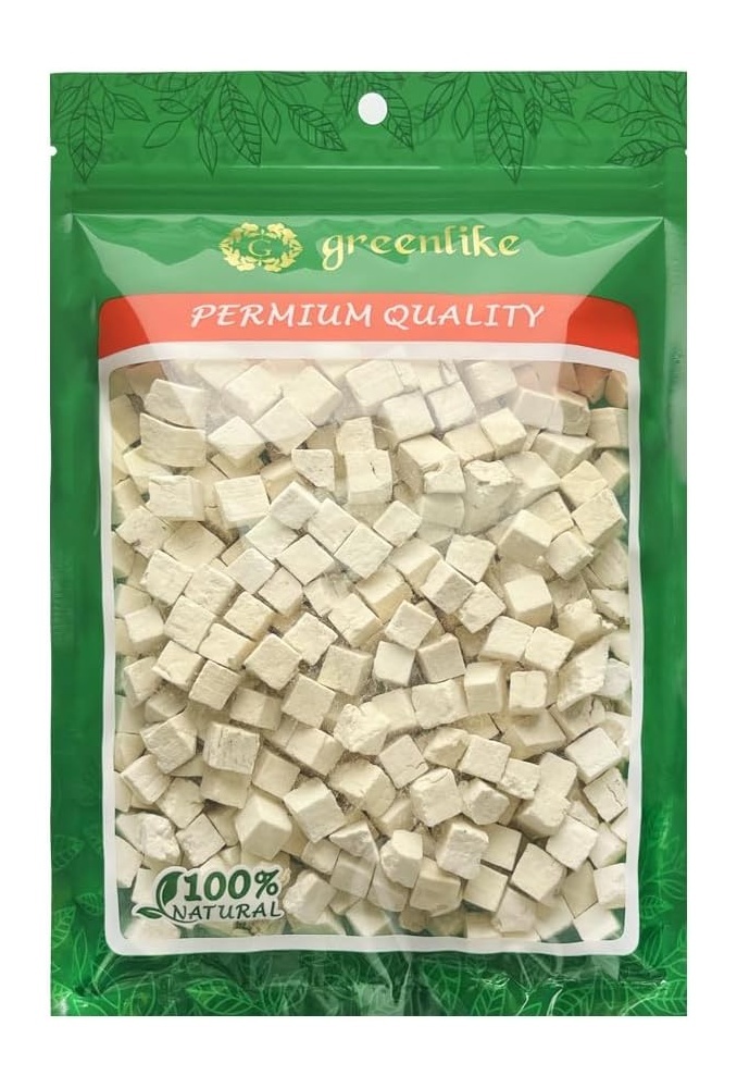 Fu Ling (Poria Cocos)  4oz | Natural Calmness Support & Digestive Tonic, Laboratory Approved 茯苓粒, 方茯苓