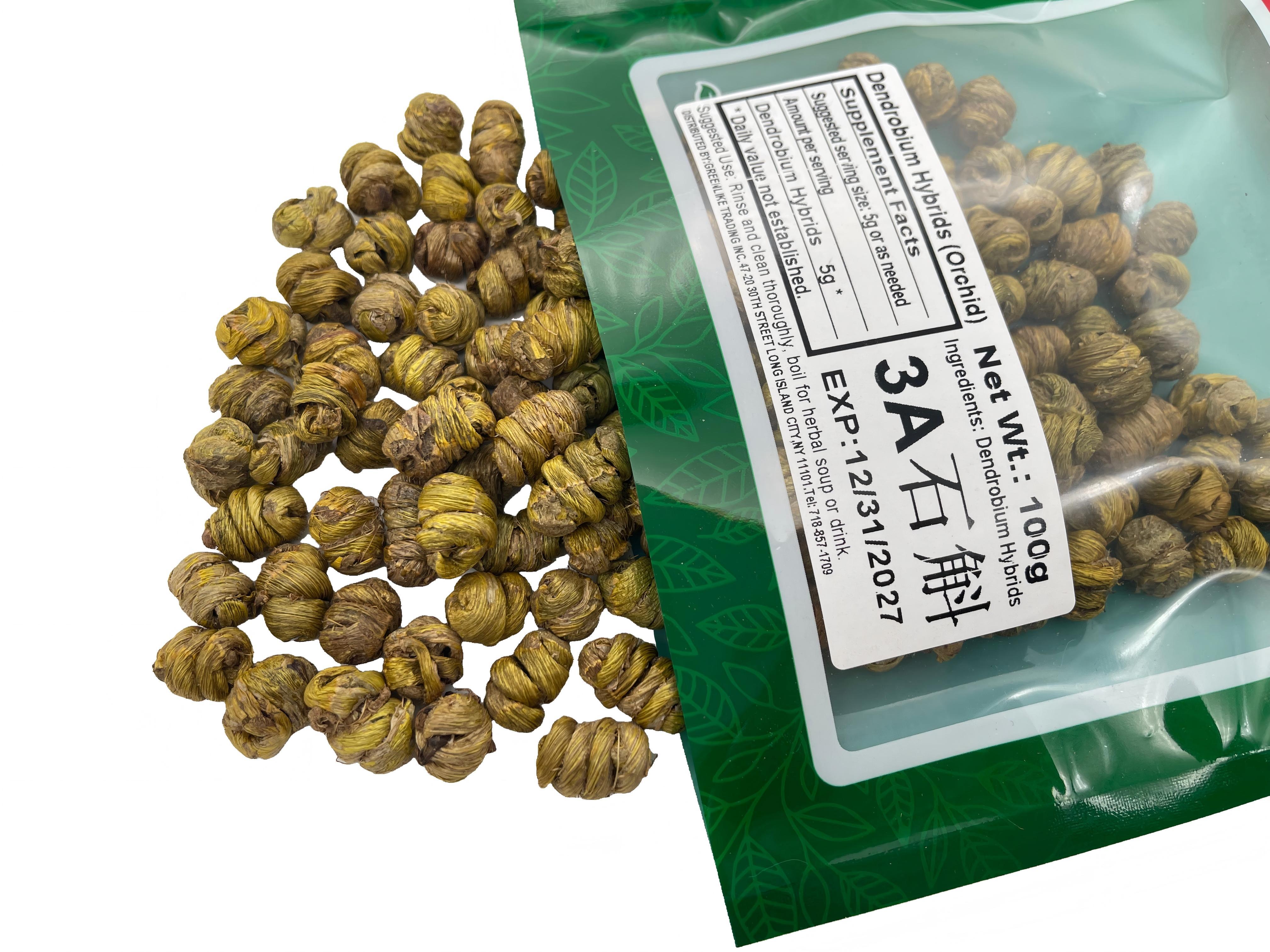 Dried Dendrobium -3A Grade, Chinese Tonic Health Soup Ingredient Authentic, Shihu - 特选石斛