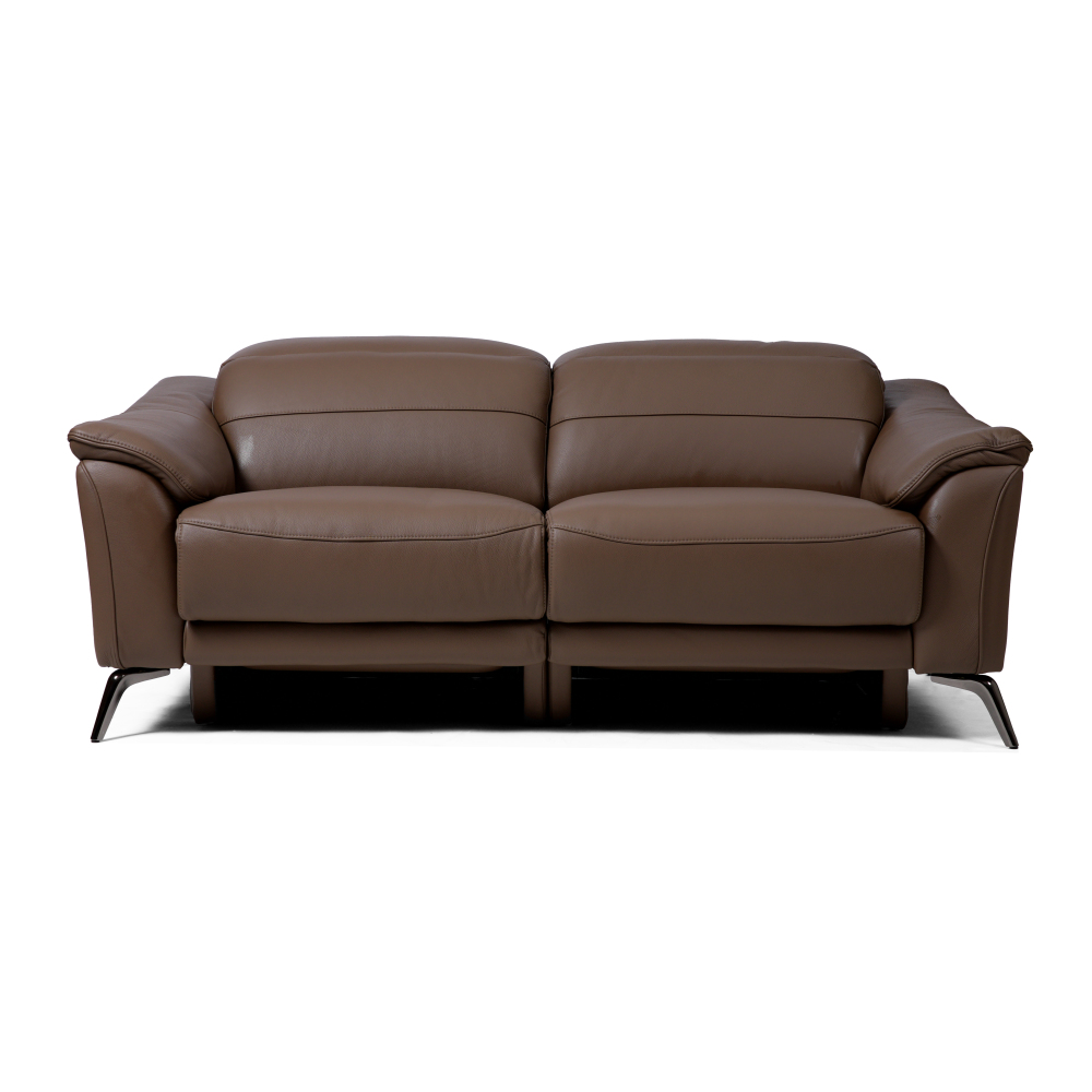 Finn 三座全真皮電動功能梳化