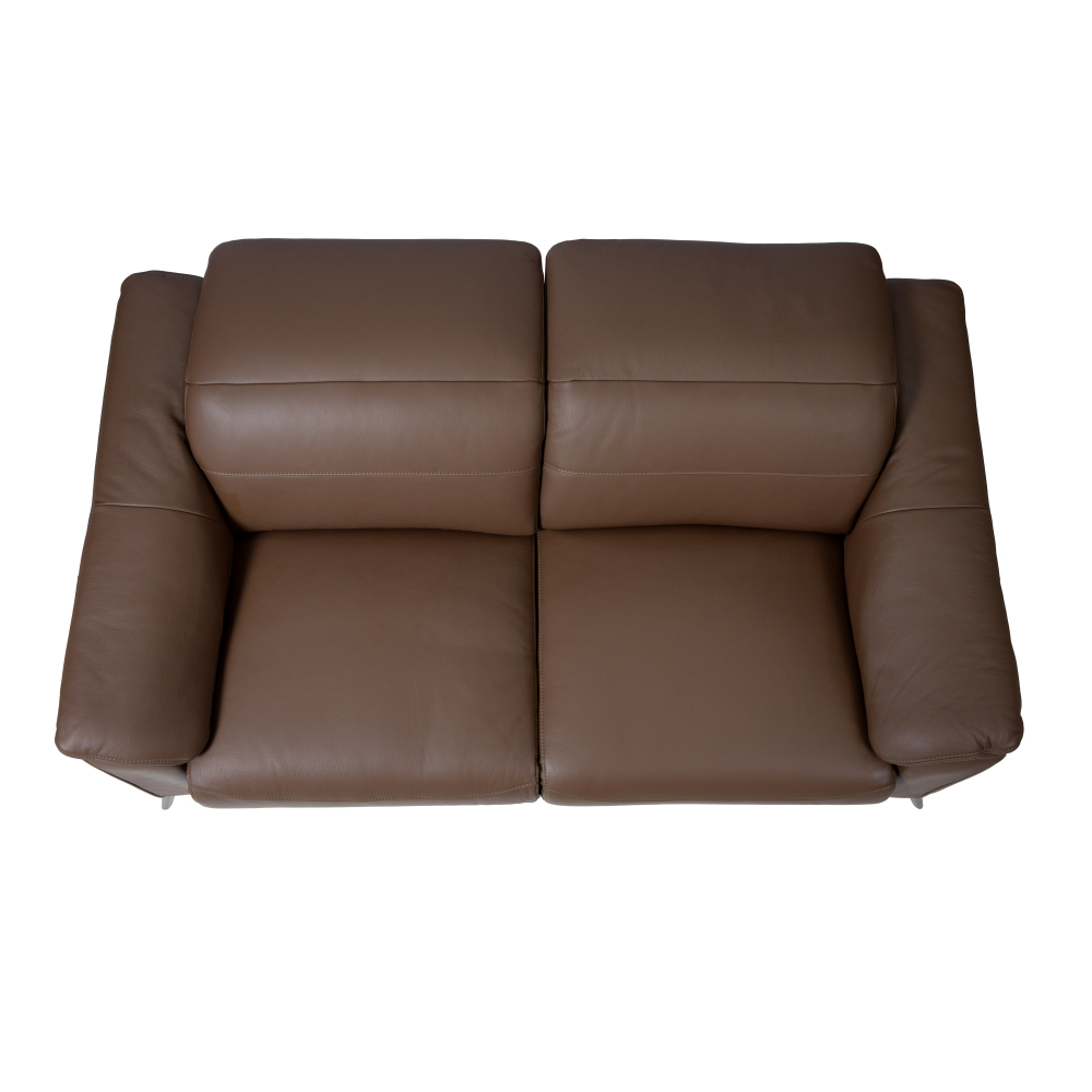 Finn 三座全真皮電動功能梳化