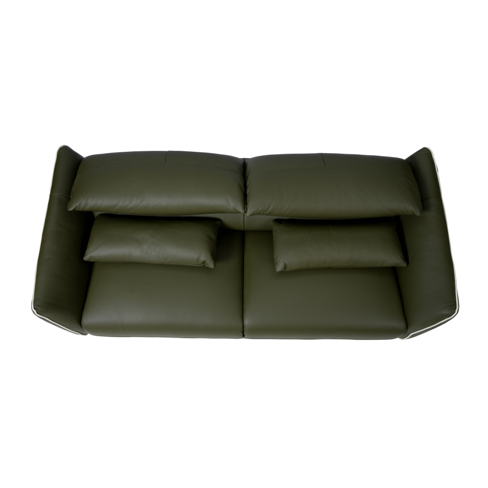 Fiona 三座全真皮梳化