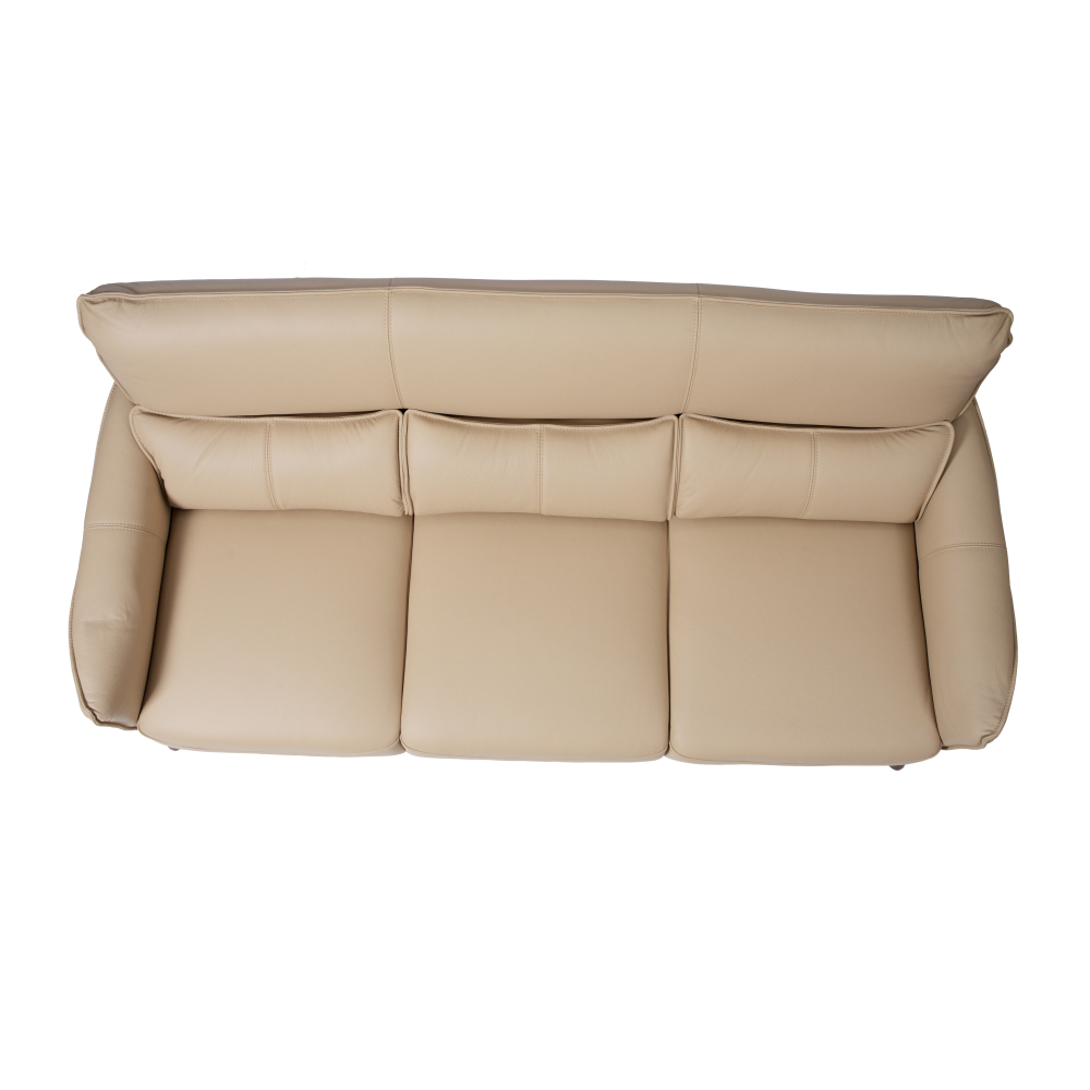 Farrah 三座全真皮梳化