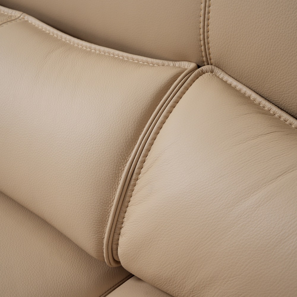 Farrah 三座全真皮梳化