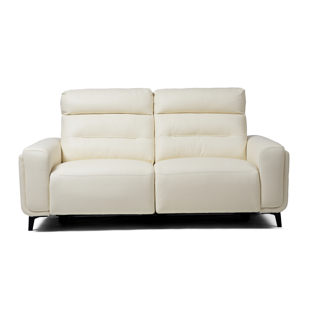 Yadira 三座全真皮電動功能梳化