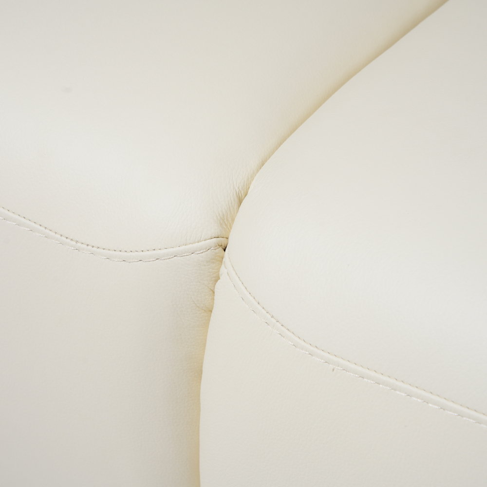 Yadira 三座全真皮電動功能梳化