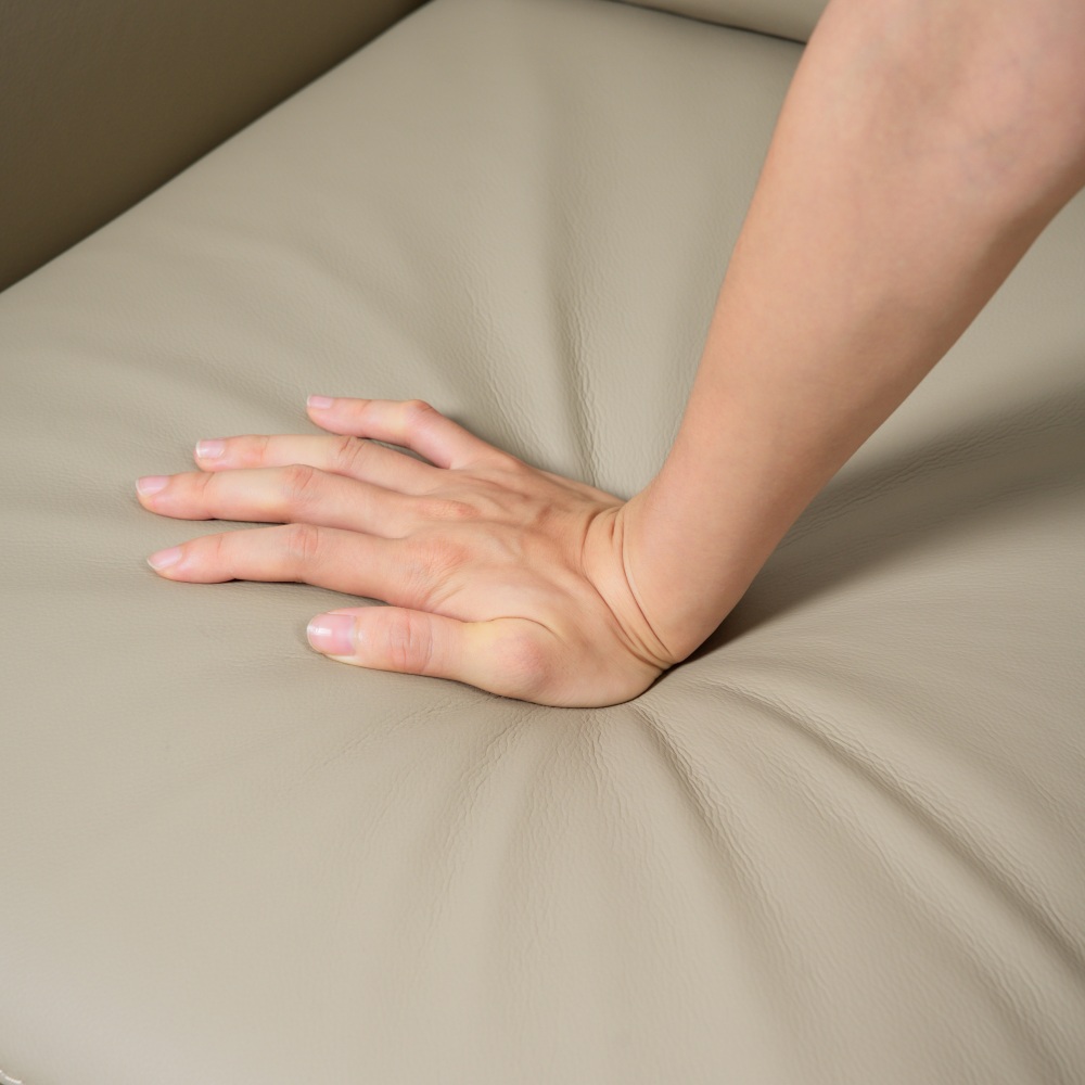 Poppy 單人半圓靠背全真皮梳化