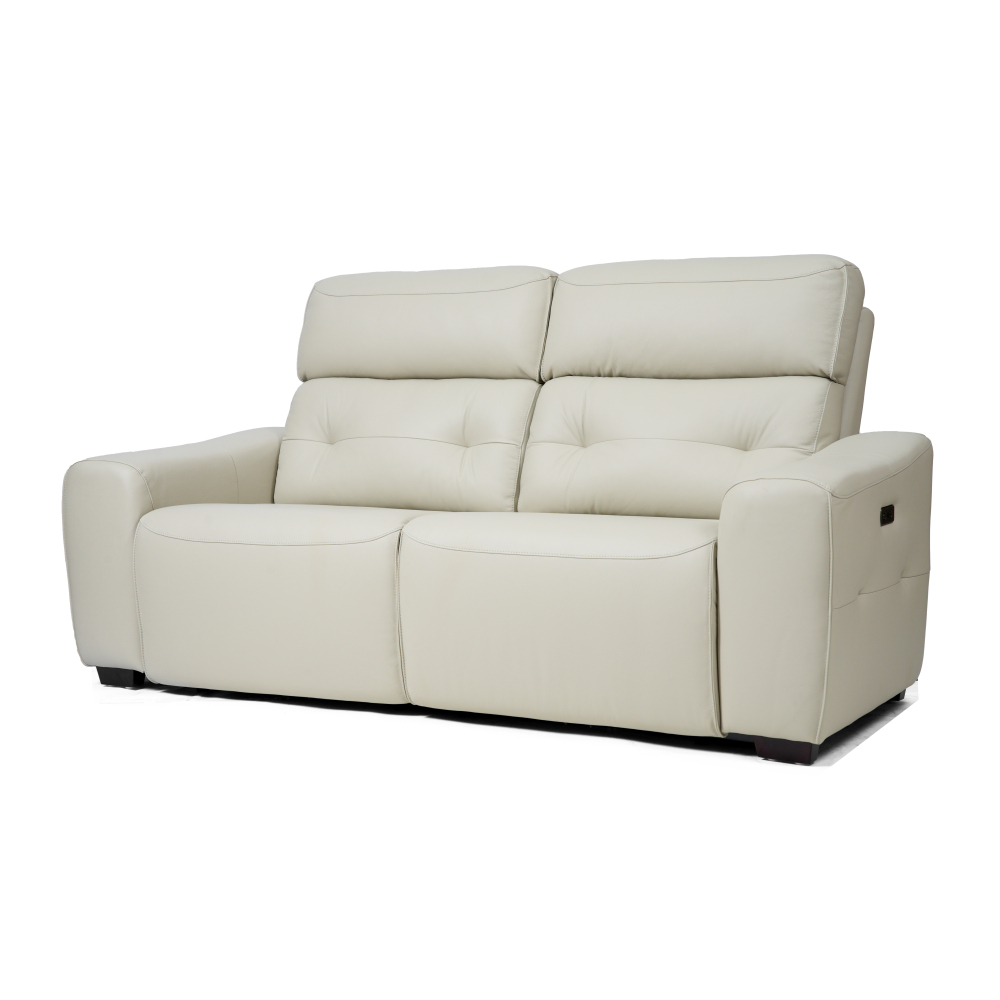 Phoenix 三座全真皮電動功能梳化