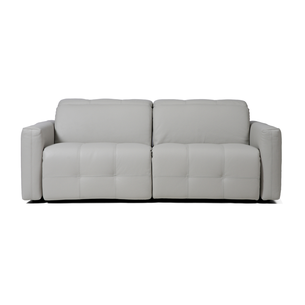 Yidel 三座全真皮電動功能梳化