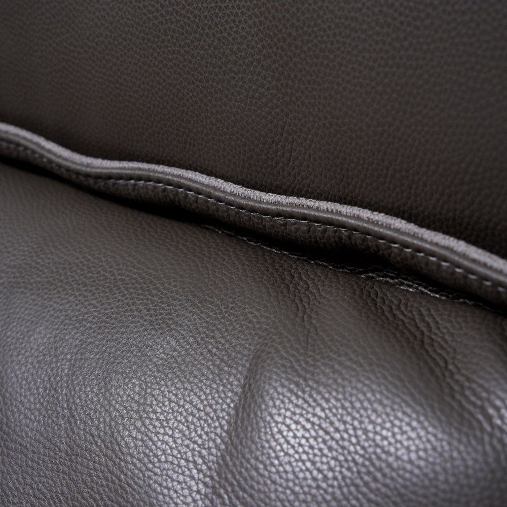 ZELDA 三座全真皮電動功能梳化