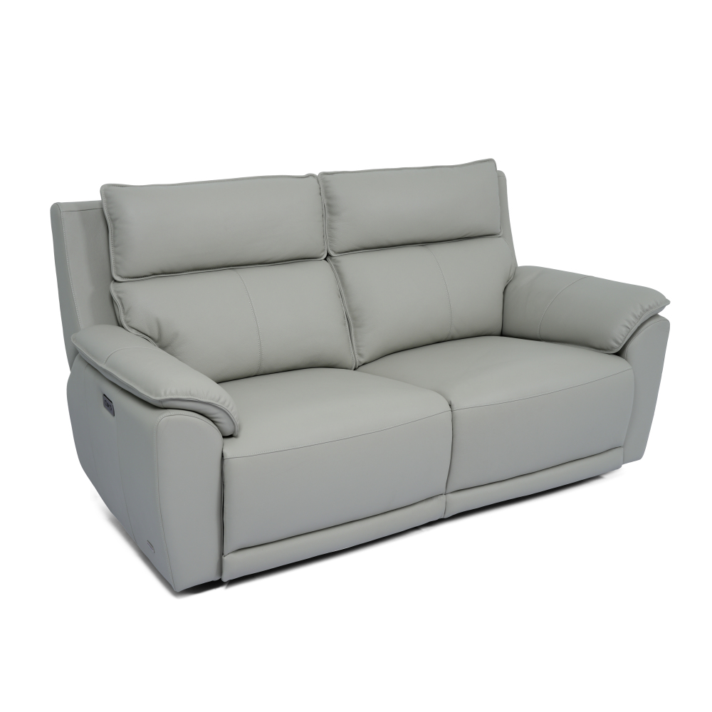 Peggy 三座全真皮電動功能梳化