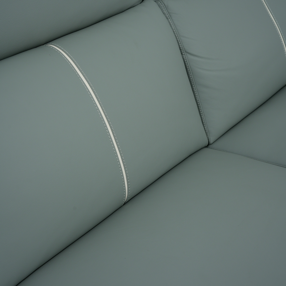 Piper 四座全真皮左貴妃電動功能梳化