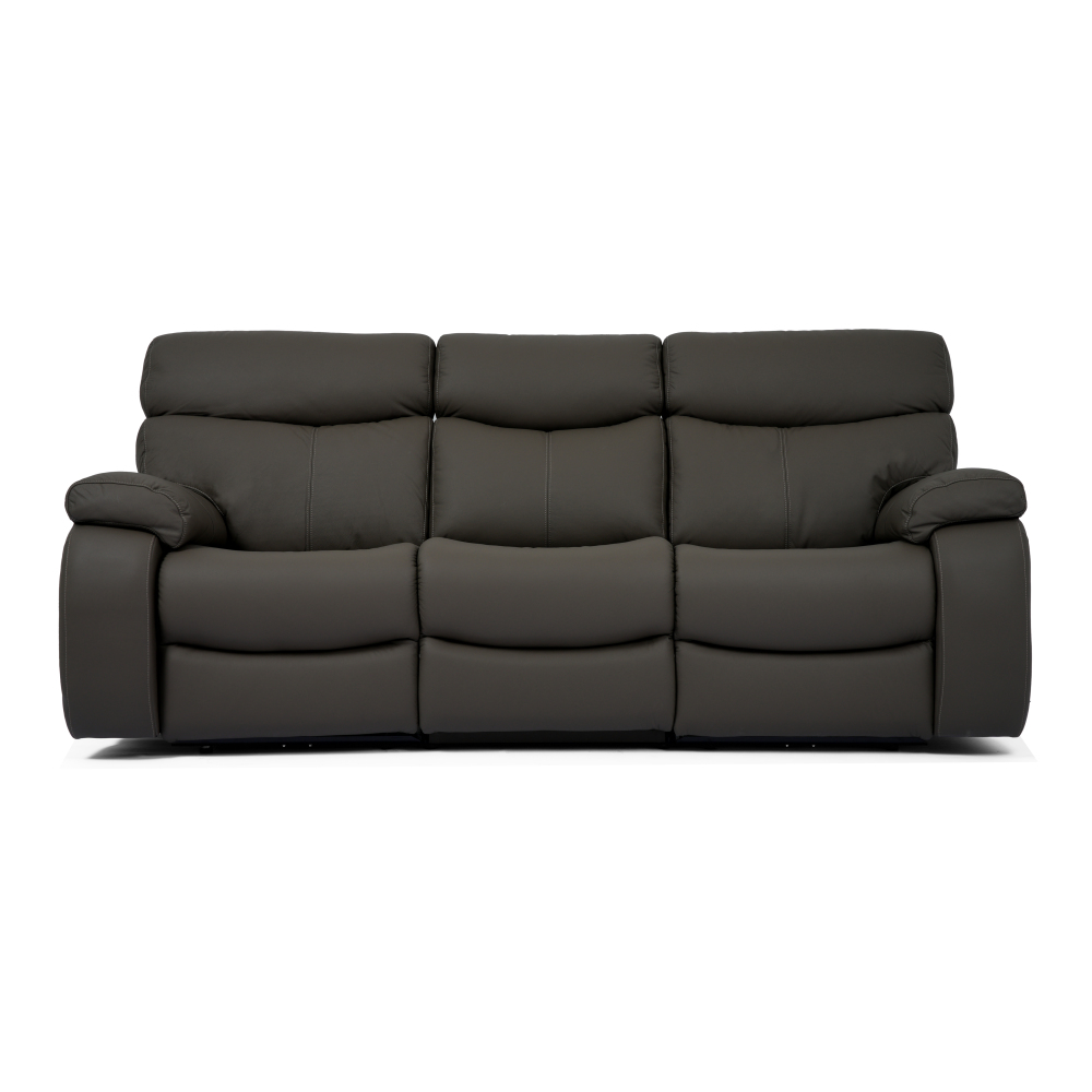 Paula 兩座全真皮電動功能梳化