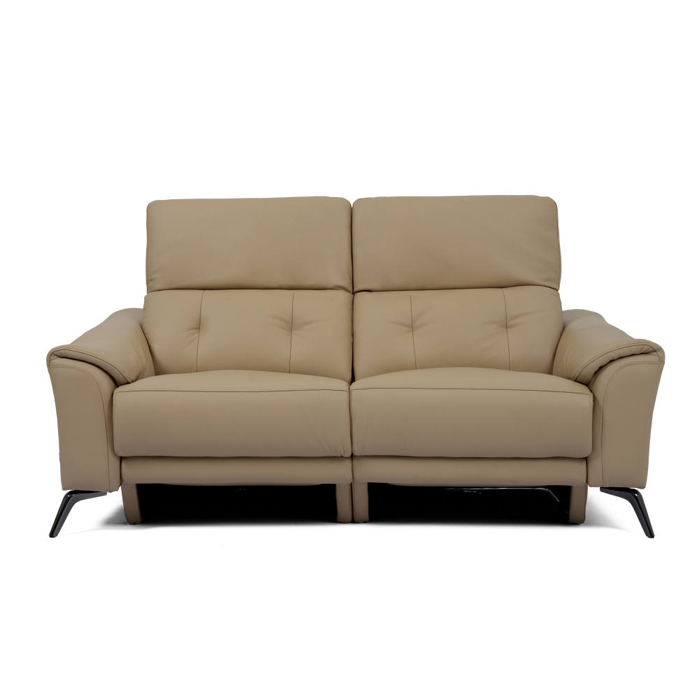 Franco 三座全真皮電動功能梳化