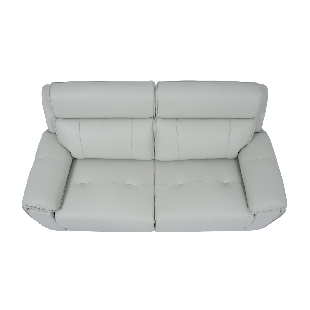 Pag 三座全真皮電動功能梳化